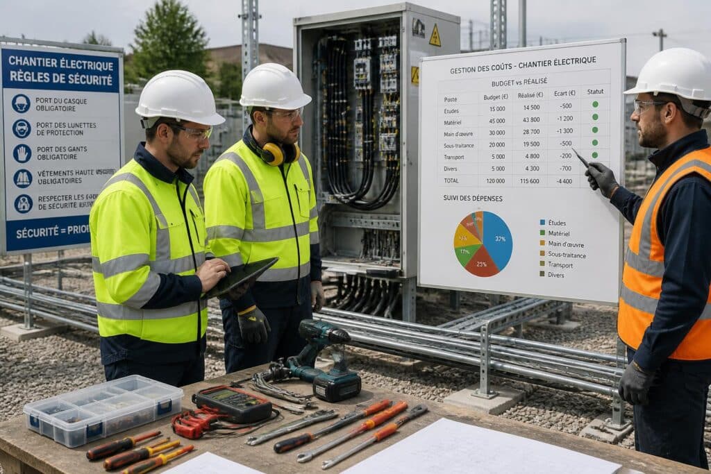 découvrez nos conseils pratiques pour éviter les surcoûts lors de vos travaux électriques et maîtriser votre budget chantier efficacement.