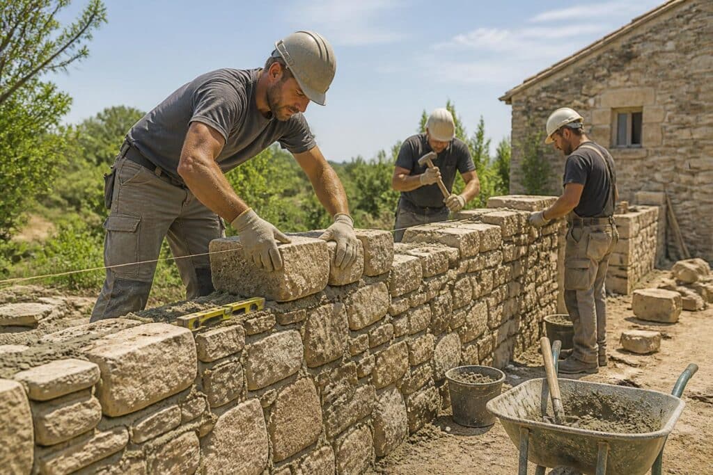 découvrez comment choisir les meilleurs artisans pour la construction de murs en pierre, alliant savoir-faire traditionnel et qualité durable.