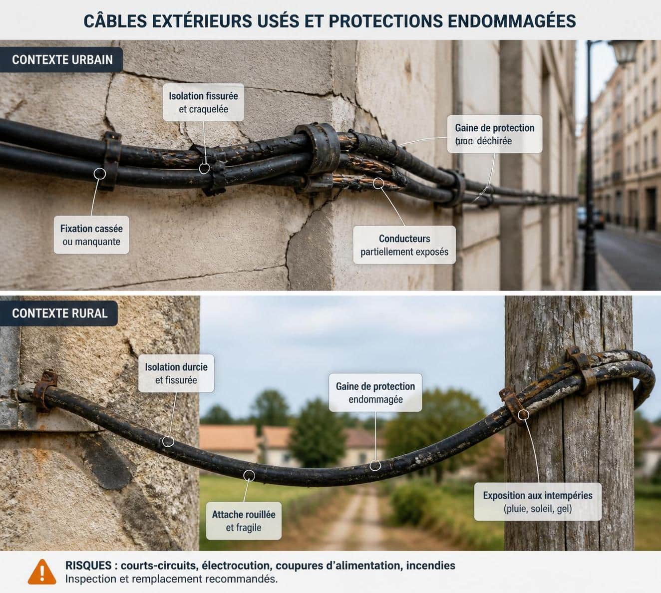 découvrez les erreurs fréquentes à éviter lors de l'installation et de l'utilisation des câbles extérieurs pour assurer sécurité et performance optimale.