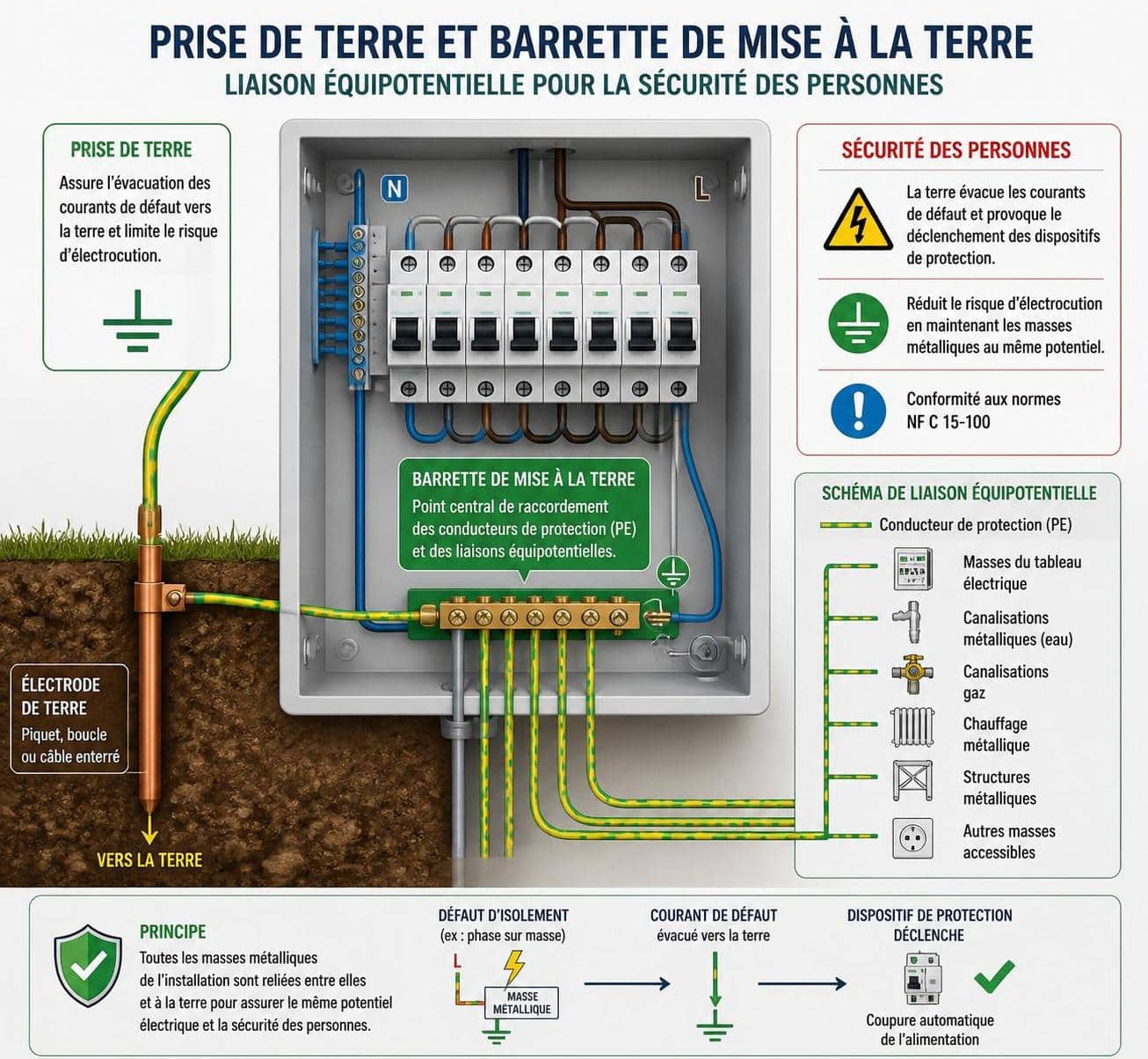 d&eacute;couvrez des solutions efficaces pour s&eacute;curiser votre maison sans prise de terre et assurer la protection de vos installations &eacute;lectriques.