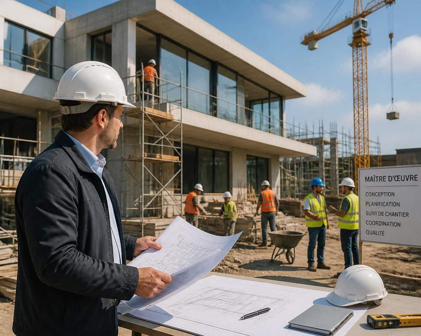 découvrez les différences essentielles entre maître d’œuvre et conducteur de travaux, leurs rôles, responsabilités et missions dans la gestion de chantier.