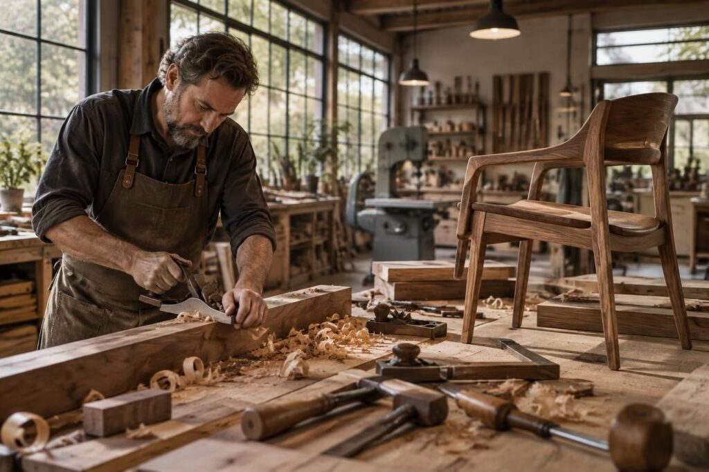 découvrez l’ébénisterie contemporaine, où lignes modernes, matériaux innovants et techniques ancestrales s’unissent pour créer des pièces uniques.