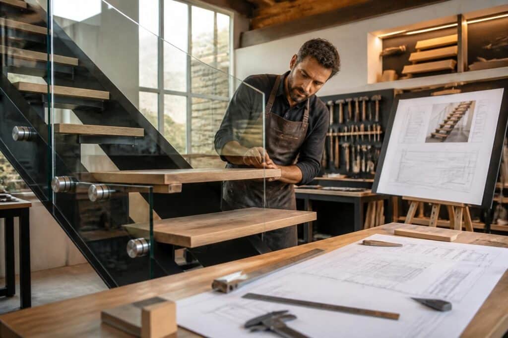 découvrez les critères essentiels pour choisir un artisan qualifié dans la fabrication d'escaliers design et alliez esthétique et qualité pour votre intérieur.