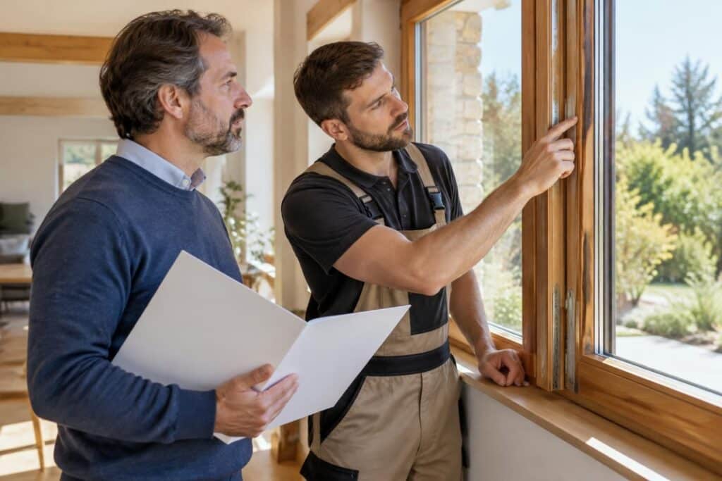 découvrez les garanties à vérifier avant d’acheter des menuiseries extérieures en bois : durabilité, traitement, pose et couverture du fabricant.