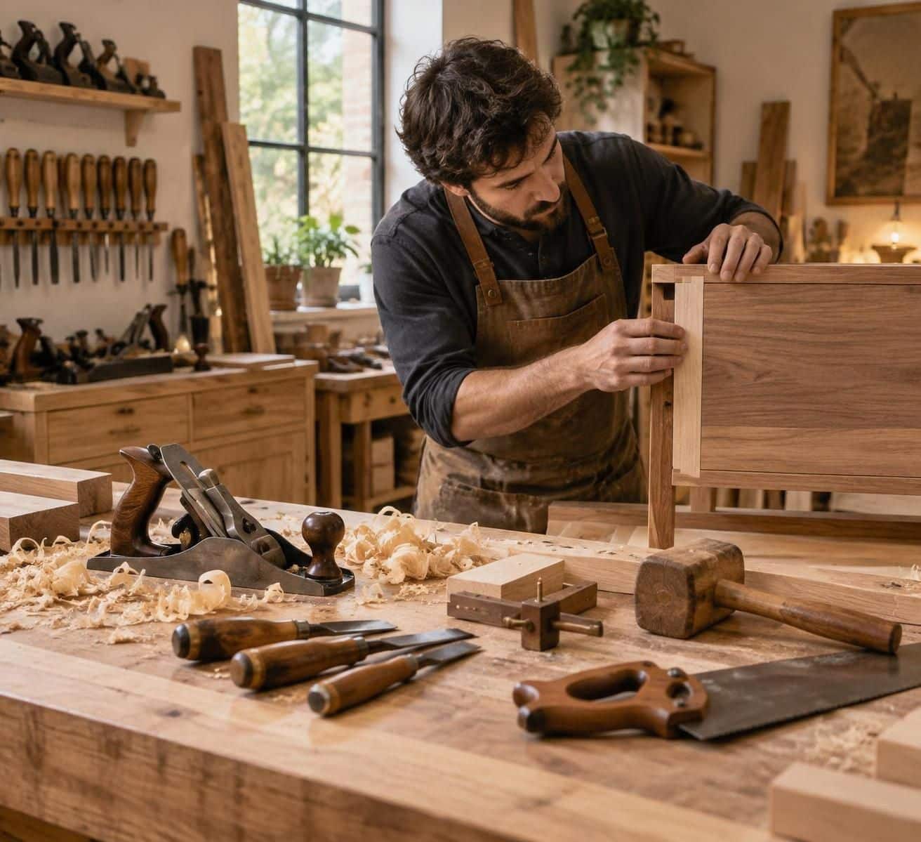 découvrez les outils traditionnels toujours utilisés en ébénisterie moderne et leur rôle dans la précision, la qualité et le travail du bois.